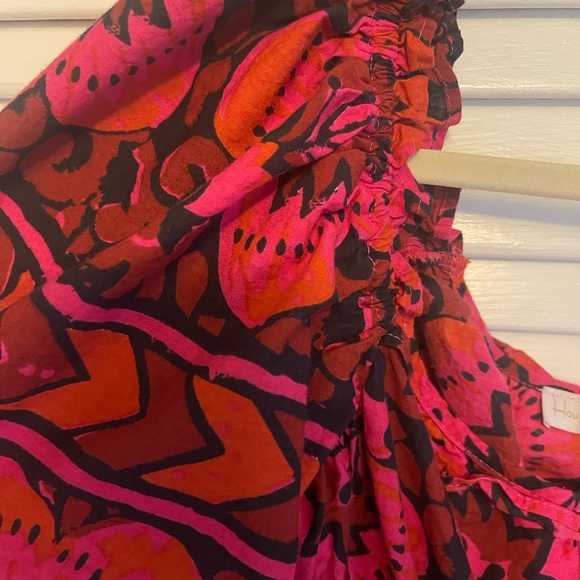 House of Harlow Size Small Medium Fuschia, Black and Burgundy Dress. - Picture 4 of 4